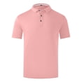 thumbnail image 3 of Dealovy 2pc Womens Plus Size Tops Short Sleeve Lapel Collared Quick Dry Athletic Golf Active Gym T-Shirts, 3 of 5