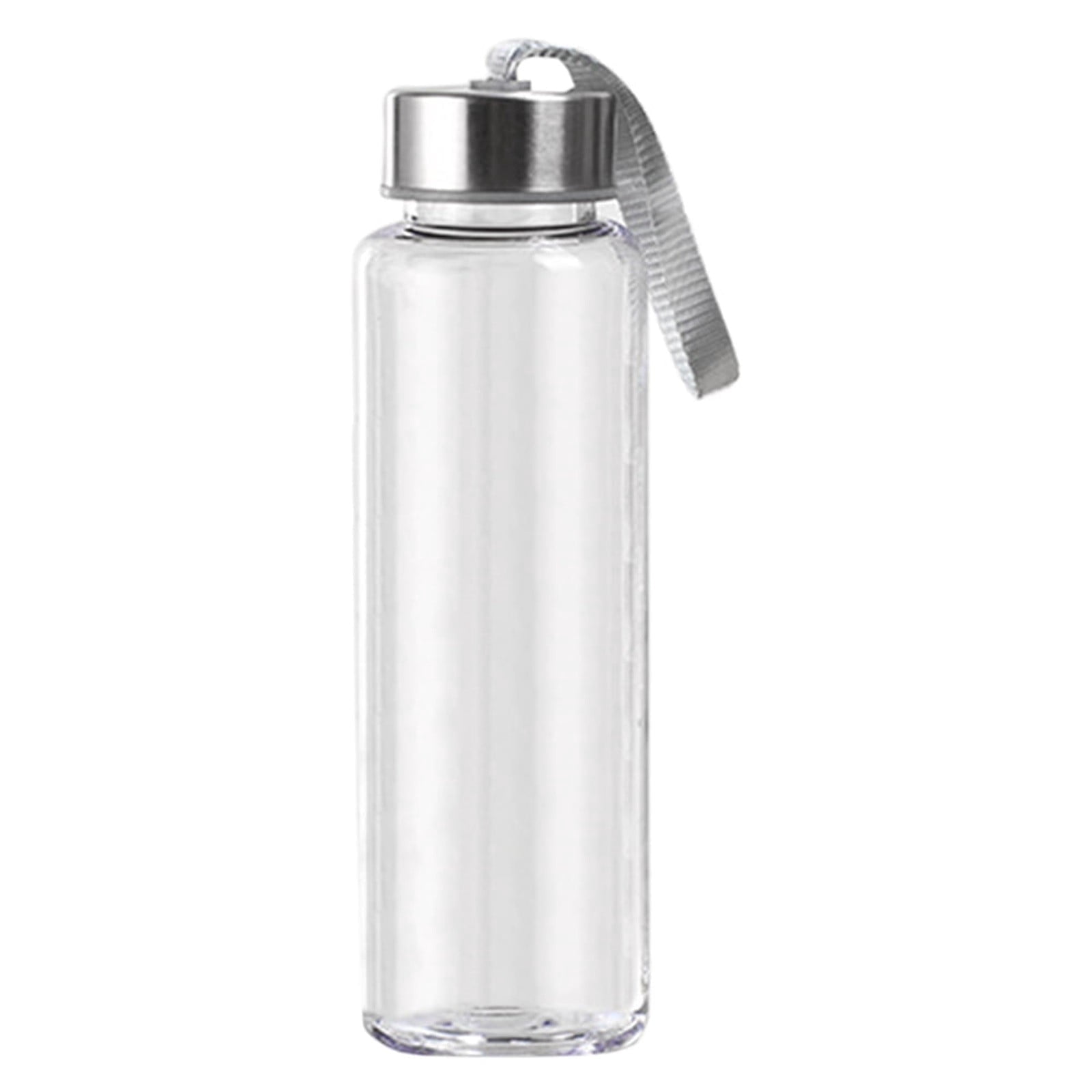 AQITTI Glass Water Bottles, Reusable Water Bottles with Airtight Stainless Steel Lids for Hot Or Cold Drinks.