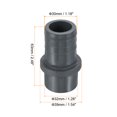 thumbnail image 2 of Unique Bargains UPVC Reducer Pipe Fitting 32mm OD 30mm Barbed, Straight Coupling Adapter Connector, Grey, 2 of 5