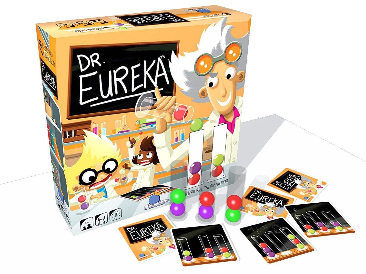 Blue Orange Dr. Eureka Party Card Game