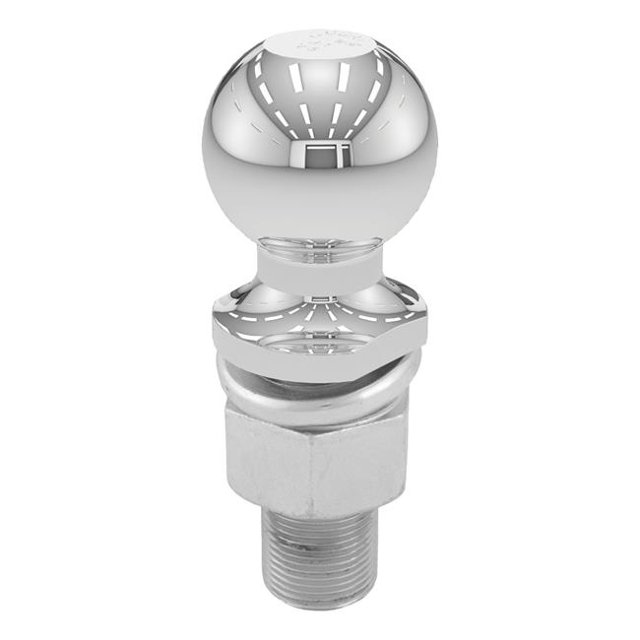 Curt Manufacturing 40022 Stainless Trailer Ball, Silver - Chrome
