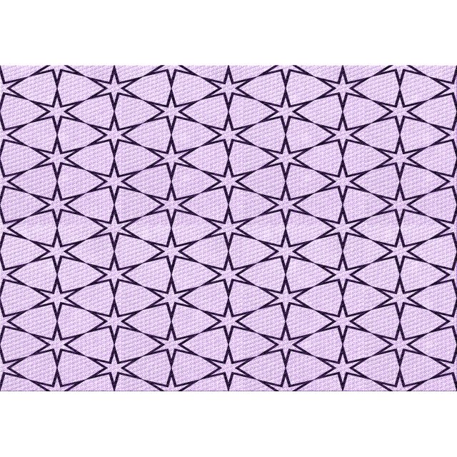 Ahgly Company Tapis d'Intérieur Rectangulaire Transitionnel Lavable à la Machine, Motif Fleur Violet Violet, 4 Pieds x 6 Pieds