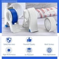 thumbnail image 4 of Painter's Tape Applicator Masking Tape Dispenser Hand Assembled Masking Film Tape Tool Entry Door Sweep Weather Stripping Weather Stripping Rubber Weather Stripping for Windows 3/16 Garage Weather, 4 of 9