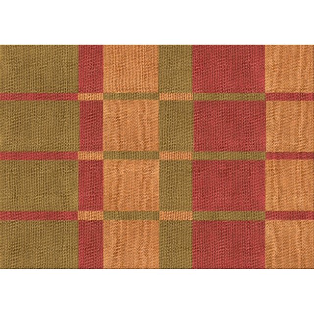 Ahgly Company Tapis Rectangulaire Orange Lavable en Machine, 5 Pieds x 7 Pieds