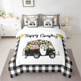 thumbnail image 2 of YST Camper Kids Comforter Set, Queen Size, Camping Car Vehicle, 7-Piece, Happy Camping Bedding, 2 of 5