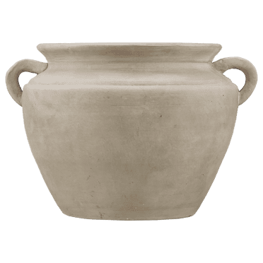 Bouclair Off White Antique Bowl with Handles