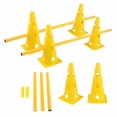 thumbnail image 1 of Siruishop Dog Agility Hurdle Cone Set Equipment for Exercise Jumps Competition 23CM, 1 of 8