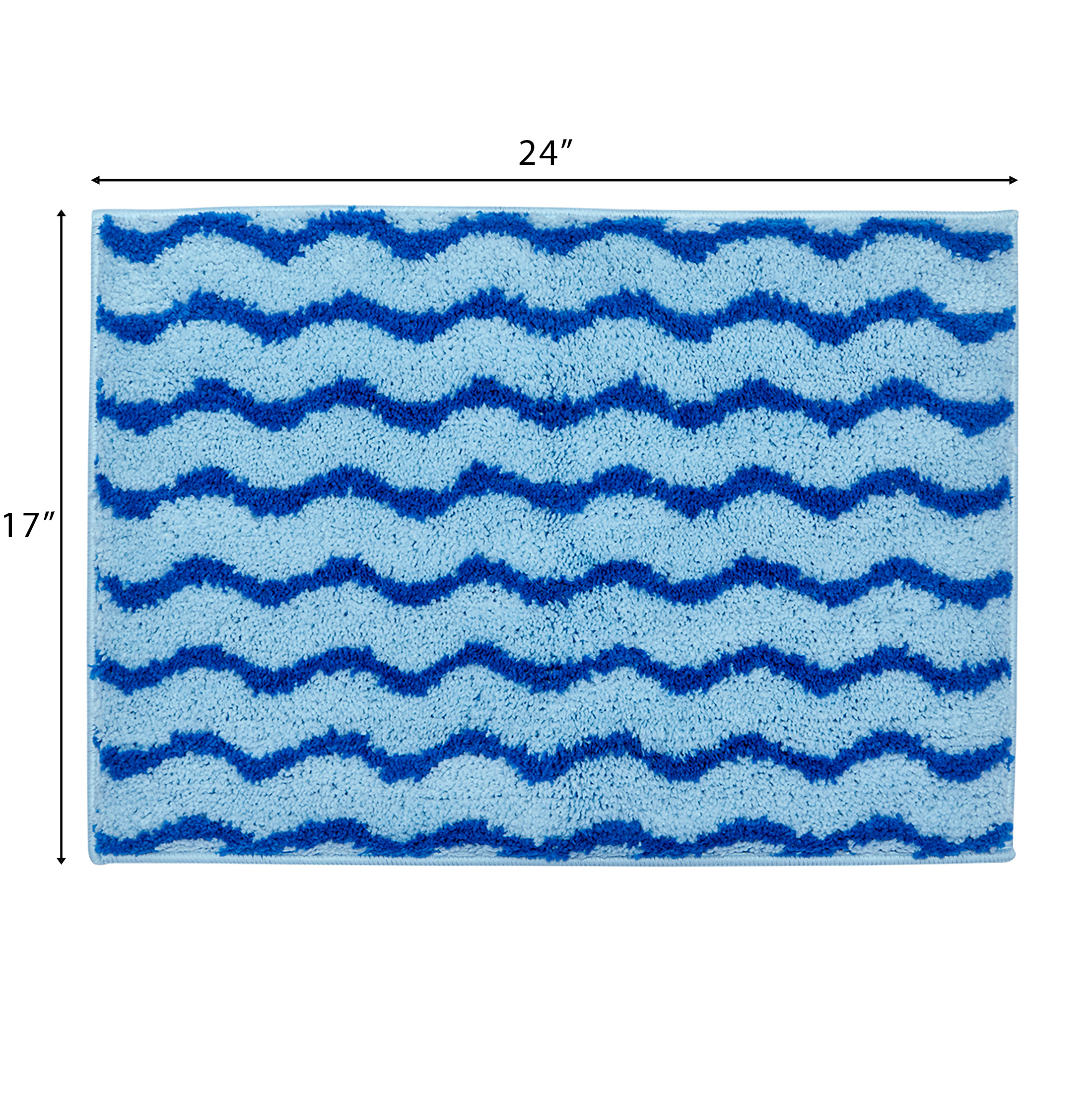 Tapis de bain Mainstays Kids Collection Requin Vagues antidérapant 17" x 24"