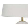 thumbnail image 3 of Monarch Specialties Lighting, 26"h, Table Lamp, White Ceramic, Ivory / Cream Shade, Transitional, 3 of 6