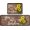 Sunflower Brown, variant on 2 Pieces Sunflower Kitchen Decoration Rug Set, Washable Waterproof Kitchen Mats and Kitchen Sink Runner Rug, Farmhouse Style Decor Indoor 17" x 47" + 17" x 30"