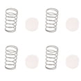 thumbnail image 1 of 10 Pcs Valve de Retenue à Ressort Chemin Valve de Retenue Noyau Valve de Retour d'Huile pour Machine Sans Huile, 1 of 8