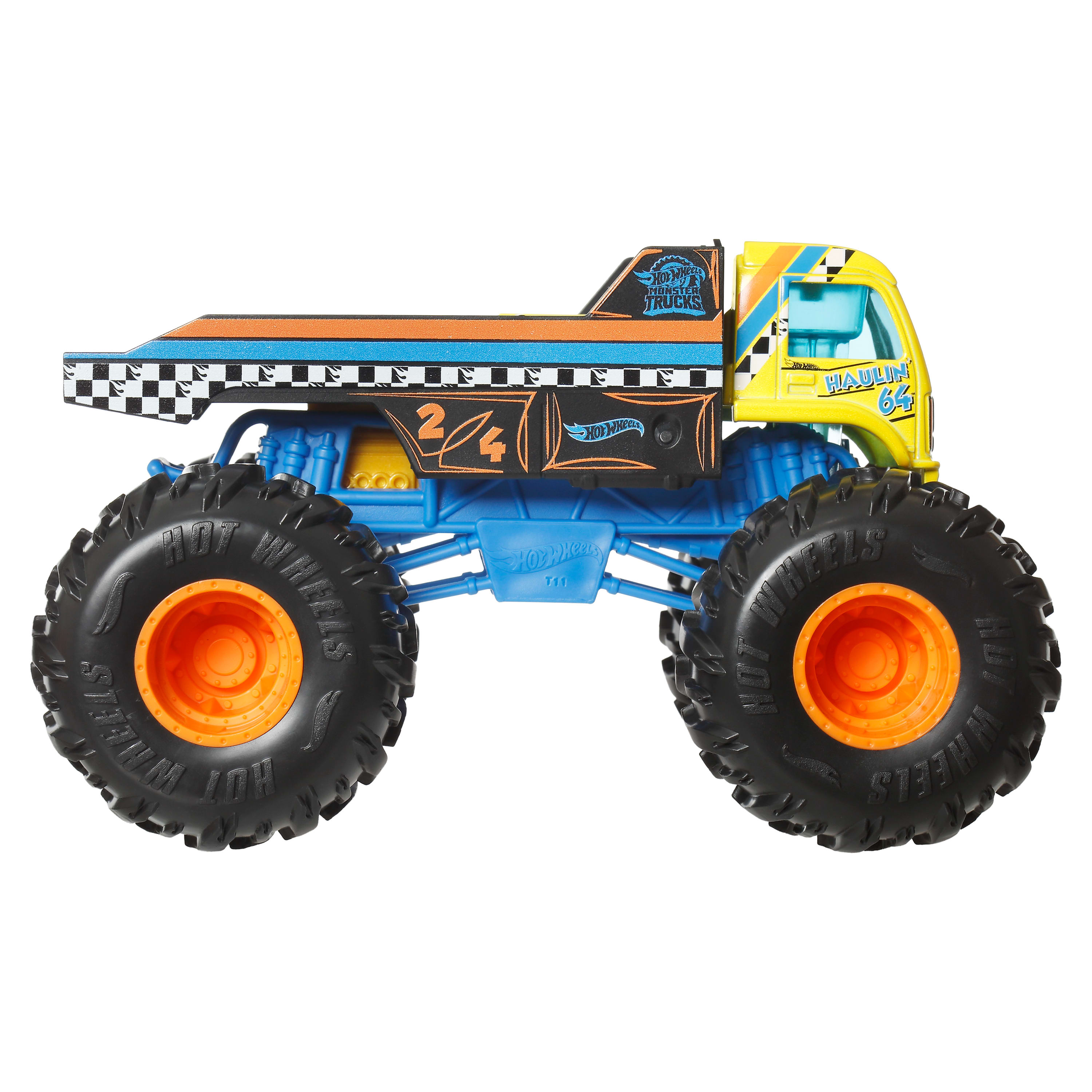 Hot Wheels Monster Trucks, Oversized Monster Truck in 1:24 Scale
