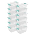thumbnail image 1 of Sterilite  Plastic Clip Storage Box Container with Latching Lid, 12 Pack, 1 of 12