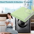 thumbnail image 4 of Polyester Blanket Heavy Blanket For Sleeping Perfect，Ice Blanket Summer Cooler Quilt For Hot Sleepers And Night Sweats Cooler Comforter Double Cold Effect Blanket Cooler Fiber Soft Machine Washable, 4 of 9