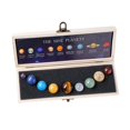 thumbnail image 2 of MERIGLARE 9 Pieces Handmade Natural Gemstone Solar System Model Set for Kids Men Women, 2 of 9