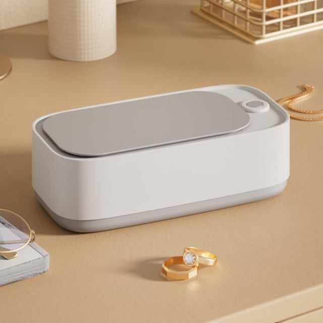 TopLLC Glasses Cleaning Machine Household Convenient Braces Cosmetics Jewelry Lens Cleaning Machine Small High-frequency Cleaning Machine washing machine