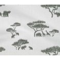 thumbnail image 4 of oneOone Cotton Flex Fabric Tree & Animals Ikat Print Fabric BTY 40 Inch Wide, 4 of 4