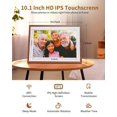 thumbnail image 5 of Frameo 10.1 Inch Digital Picture Frame 32GB Black New, 5 of 5