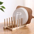 thumbnail image 4 of Kctiaxy Kitchen Storage Rack Dying Rack Pot Lid Organizer for Cabinet Cutting Board Organizer for Pot Lid Bowl Cup Cutting Board Kitchen Appliances, 4 of 6
