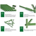 thumbnail image 4 of Tomato Cage, Sturdy Steel Core and Stable Support Garden Cage Ergonomic Design Tomato Trellis Triangular Tomatoes Plant Stakes for Outdoor Garden and Pots, 4 of 7