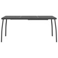 thumbnail image 5 of vidaXL 7 Piece Garden Dining Set Anthracite Metal Mesh, 5 of 5