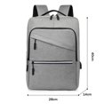 thumbnail image 2 of Travel Laptop Backpack, Laptop Backpack with USB Charging Port, Resistant College Bag Computer Bag, 2 of 7