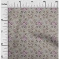 thumbnail image 2 of oneOone Polyester Spandex Gray Fabric Leaves Sewing Craft Projects Fabric Prints By Yard 56 Inch Wide, 2 of 5