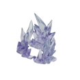 thumbnail image 1 of Ice Special Effect Action Figure Display Model figure accessory action figure Effect Stand Ice Model Violet, 1 of 9