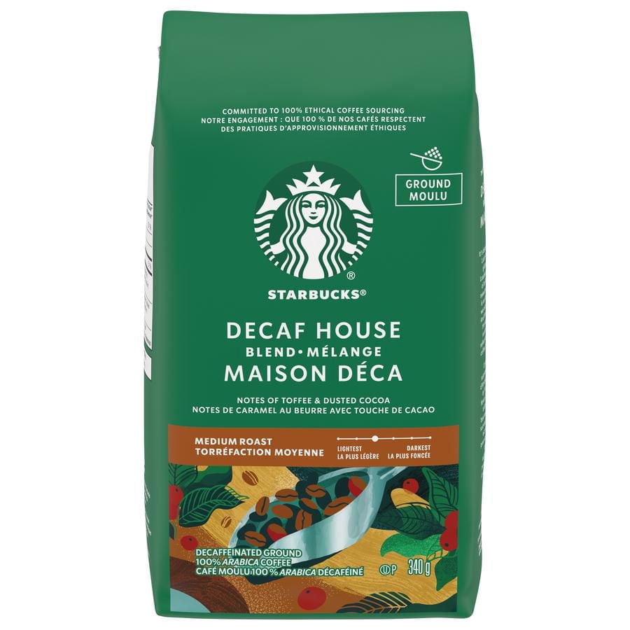 Starbucks® Decaf House Blend Ground Coffee 340g