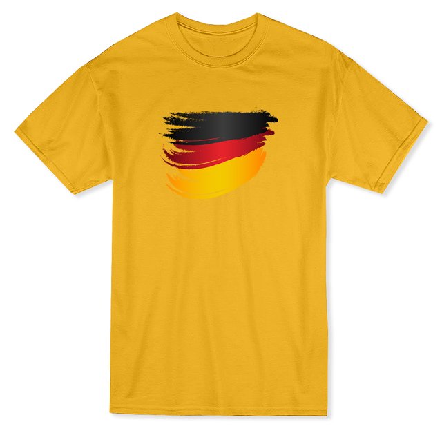 Germany Flag Stroke Men's T-shirt