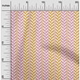 thumbnail image 1 of oneOone Cotton Cambric Fabric Stripe & Herringbone Geometric Decor Fabric Printed BTY 56 Inch Wide, 1 of 4