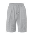thumbnail image 1 of Plebaso Mens Casual Shorts Drawstring Loose Summer Shorts Solid Color Breathable Beach Vacation Shorts, 1 of 6