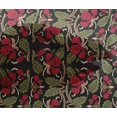 thumbnail image 4 of oneOone Viscose Chiffon Fabric Leaves & Floral Block Printed Fabric 1 Yard 42 Inch Wide, 4 of 4