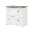 thumbnail image 1 of Bush Furniture Fairview 2 Drawer Lateral File Cabinet, Shiplap Gray/Pure White, 1 of 6