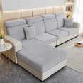 thumbnail image 3 of Yhmxh Pillow Covers Throw Pillow Covers Pillow Protector Universal Leather Covered Sofa 2025,Wear-resistant,Highly Elastic,Non Slippery,Elastic Fiber,Universal Protection Furniture Sofa Cushion, 3 of 6