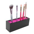 thumbnail image 4 of Cosmetic Organizer, Makeup Case Multi Purpose Silicone Durable Sturdy  For School For Home Black+Rose Red, 4 of 8