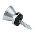 thumbnail image 2 of 2pcs Guitar Strap Lock Buttons End Pins Pegs Screw Locking Parts Accessories, 2 of 6