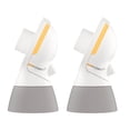 thumbnail image 1 of Medela PersonalFit Flex Replacement Connectors, 2 per Pack, Compatible with Pump In Style MaxFlow, Swing Maxi and Freestyle Flex Breast Pumps, Authentic Medela Spare Parts, 1 of 4