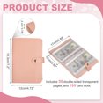 thumbnail image 2 of Uxcell 100 Envelope Challenge Binder, Soft PU Leather Savings Challenges Book with Envelopes Money Saving Binder with Horizontal Insert for Budgeting Saving Expense, Pink, 2 of 7