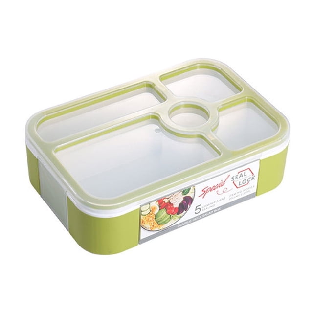 Backpack with Lunch Box Lunch Box Microwave Lunch Box Japanese Student Lunch Box Compartment Large Capacity Tableware Sealed Salad Japanese Lunch Box