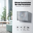 thumbnail image 3 of WiFi Smart Heat Pump Room Thermostat Temperature Controller 4.8 Inch, 3 of 8