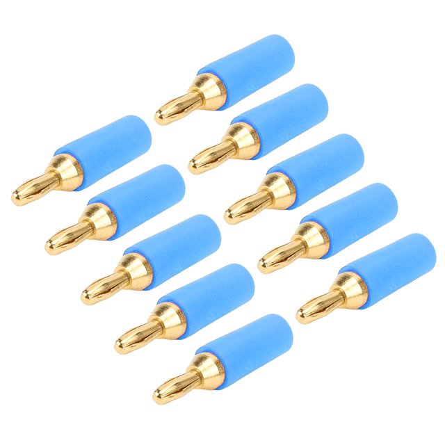 Banana Plug, 2.5mm Brass Instrument Test Tool For Welding Machinery Red,Black,Yellow,Blue,Green