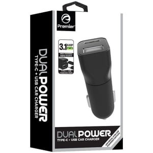 3.1Amp Type-C avec chargeur de voiture USB
