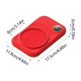 thumbnail image 3 of Clearance & Promo,Winter Heating Cup Mat, Three-Speed Temperature Adjustment, Constant Temperature, Automatic Power Off, 8-Hour Warm Cup Mat, | Plastic, Red-559 $BS$3, 3 of 9