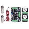 thumbnail image 1 of Module d'Entraînement de Carte de Tube à Vide Indicateur de Niveau à Double Canal DC12V Set Kit pour DIY, 1 of 14