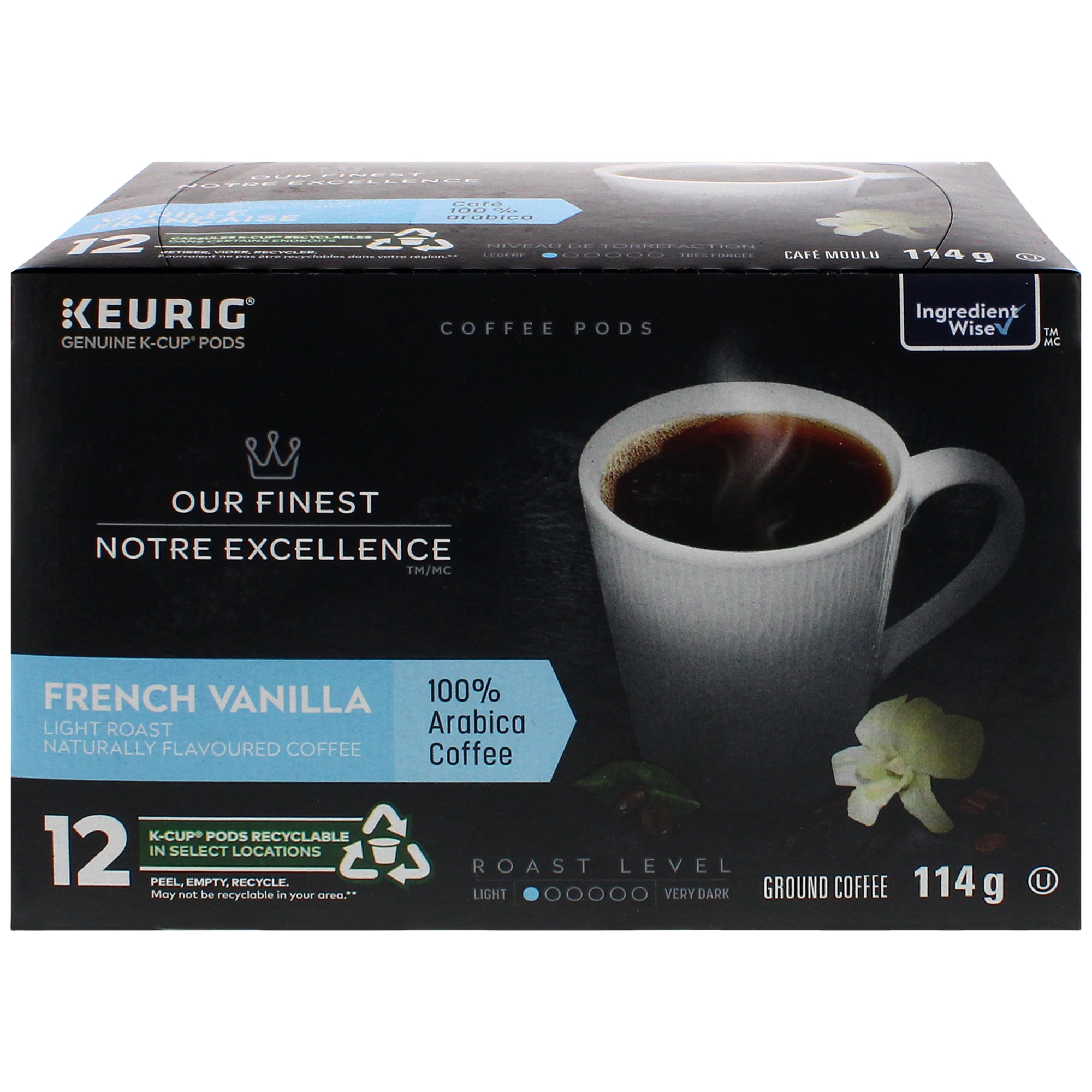 Our Finest French Vanilla Naturally Flavoured Ground Coffee