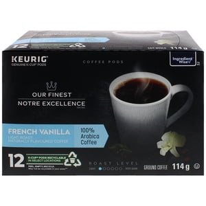 Our Finest Vanille française naturellement aromatisé Café