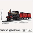 thumbnail image 4 of Jiestar Ideas BRO1 Locomotive CN5700 GWR Steam Train Railway Express Modular, 4 of 5