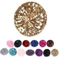thumbnail image 3 of Stretch Metallic Shining Sequins Berets Women Autumn Spring Summer lady dance hat Hats Mix Color Party Show Advertising Caps, 3 of 5