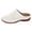 B White, variant on Platform Closed Toe Sandals for Women Comfortable Slip On Wedge Sandals Hollow Out Soft Sole Backless Clogs Brown Size 8